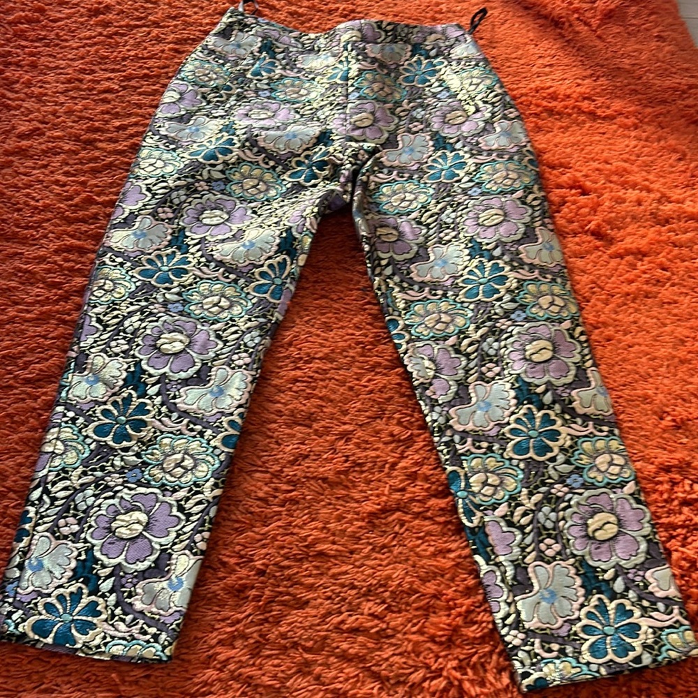 Jacquard pants
